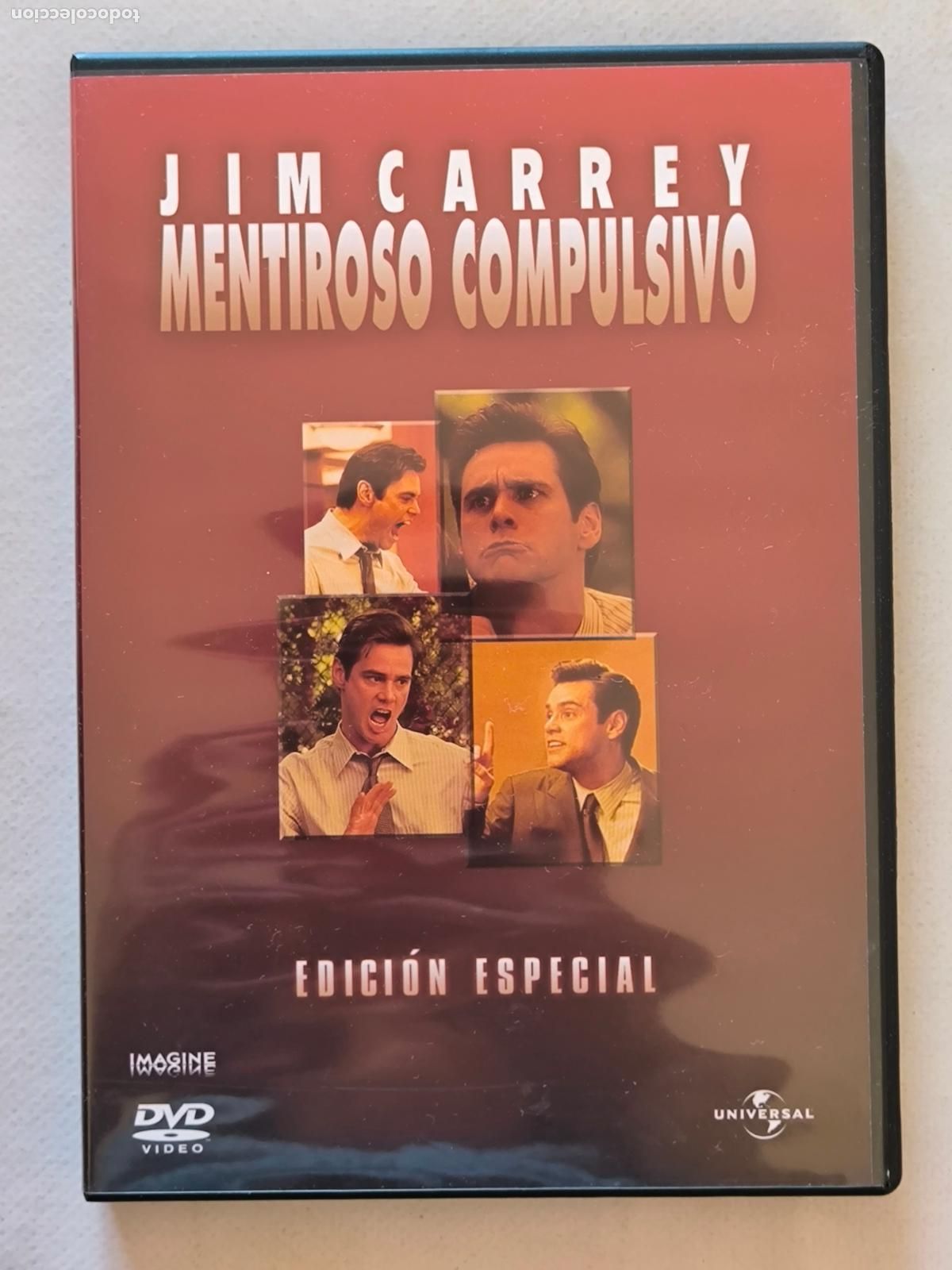 Cine: DVD MENTIROSO COMPULSIVO - EDICION ESPECIAL - JIM CARREY (DXw)