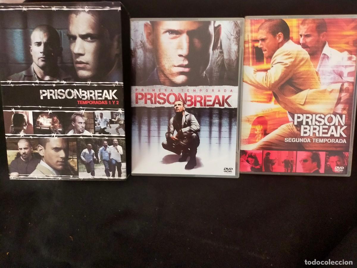Cine: PRISONBREAK. CAJA CON LAS TEMPORADAS 1 Y 2. 12 DVD. 6 DVD EN CADA ESTUCHE. 2005-2006.