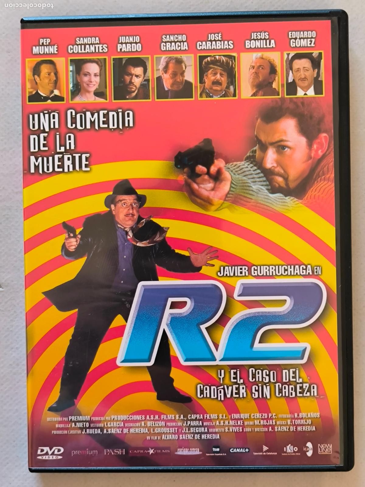 Cine: DVD R2 Y EL CASO DEL CADAVER SIN CABEZA - JAVIER GURRUCHAGA (DX)