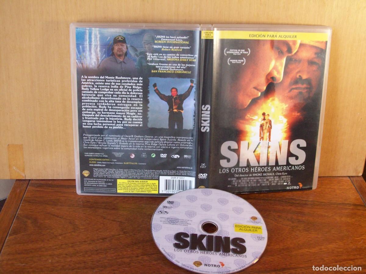 Cine: SKINS (LOS OTROS HEROES AMERICANOS - GRAHAM GREENE - DVD EDICION ALQUILER