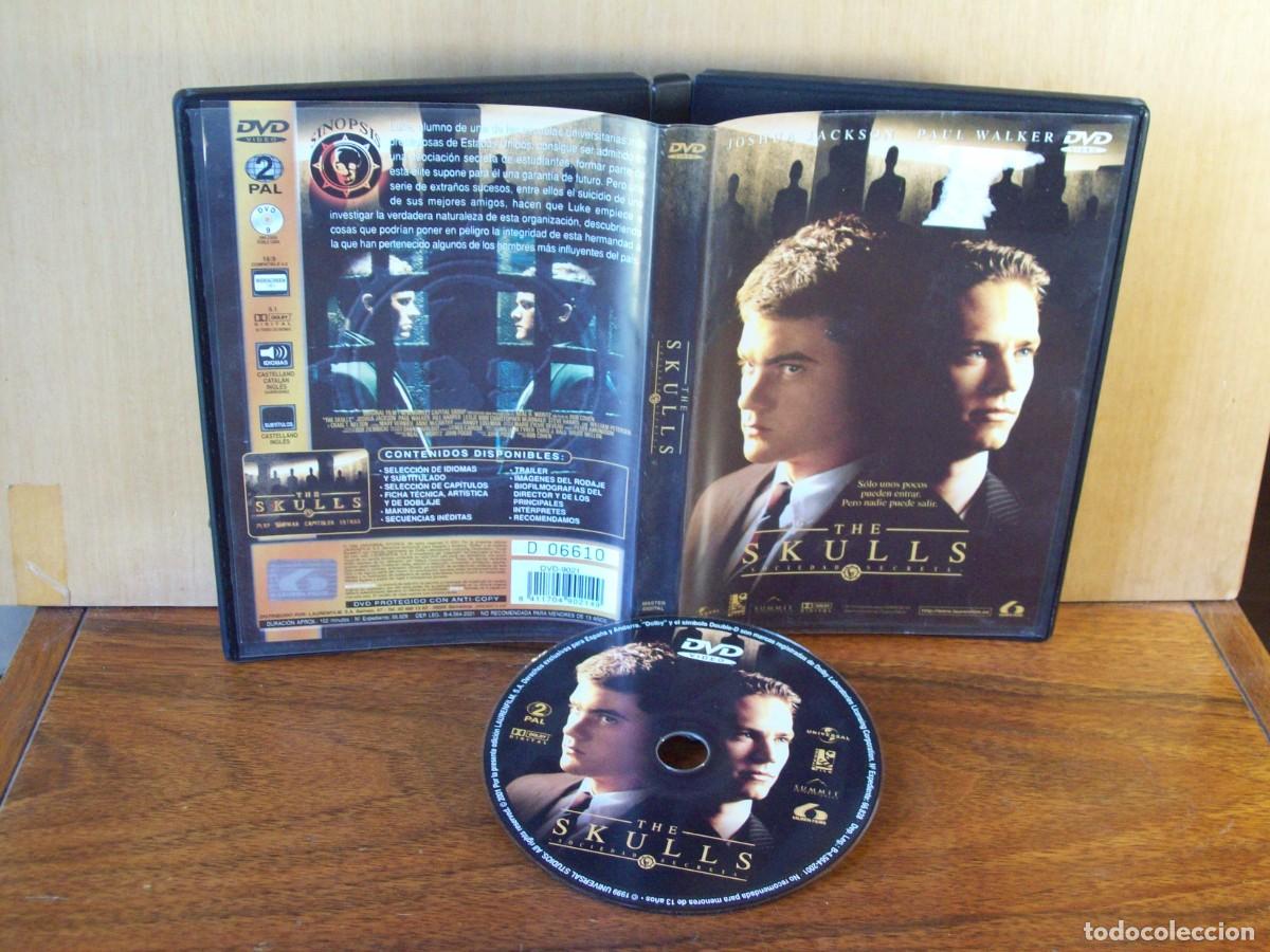 Cine: THE SKULLS (LA CIUDAD SECRETA) - JOSHUA JACKSON - PAUL WALKER - DVD
