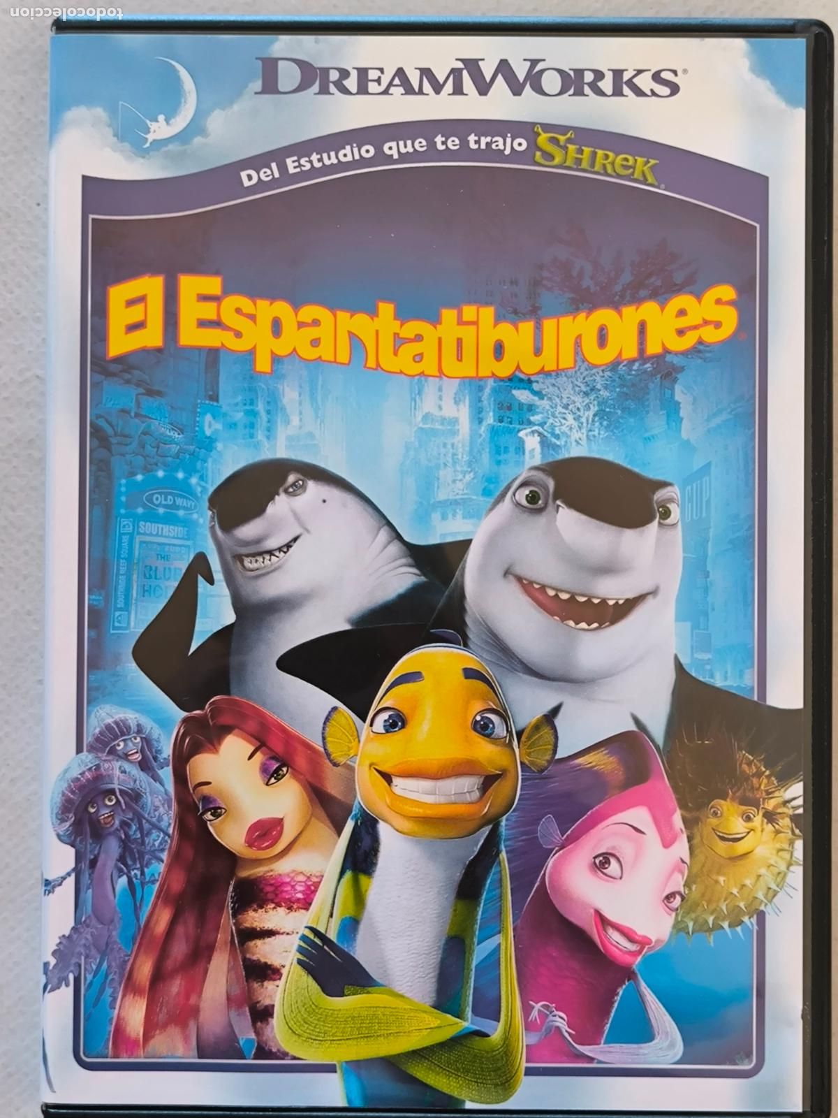Cine: DVD EL ESPANTATIBURONES - DREAMWORKS (DX)