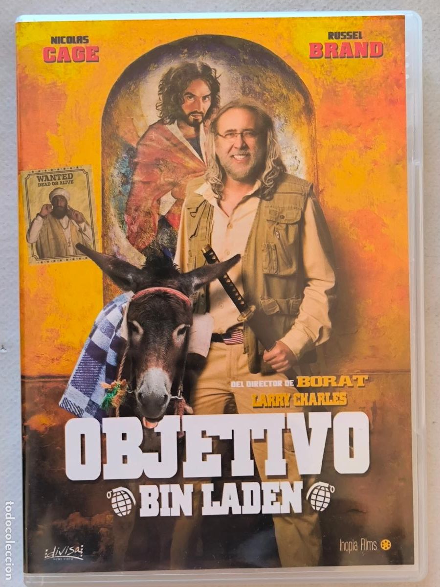 Cine: DVD OBJETIVO BIN LADEN - NICOLAS CAGE (DXw)