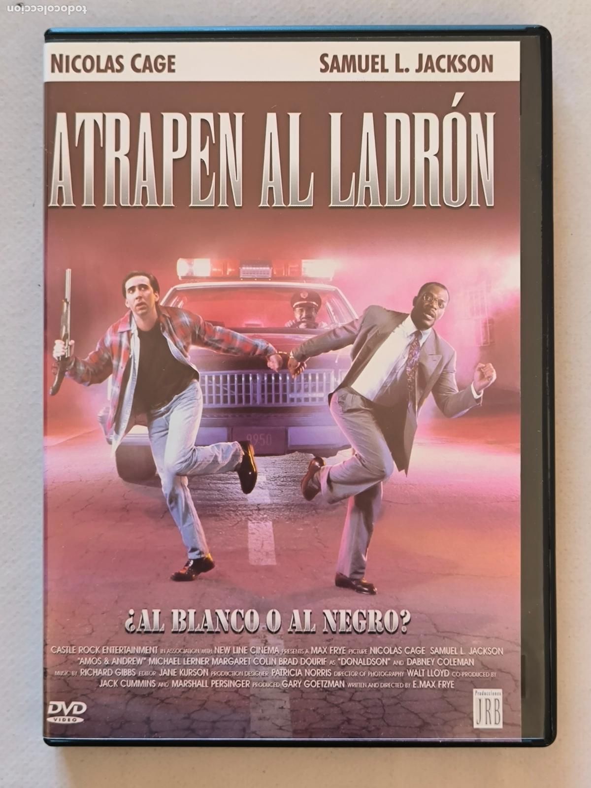 Cinema: DVD ATRAPEN AL LADRON - NICOLAS CAGE, SAMUEL L. JACKSON (EB)