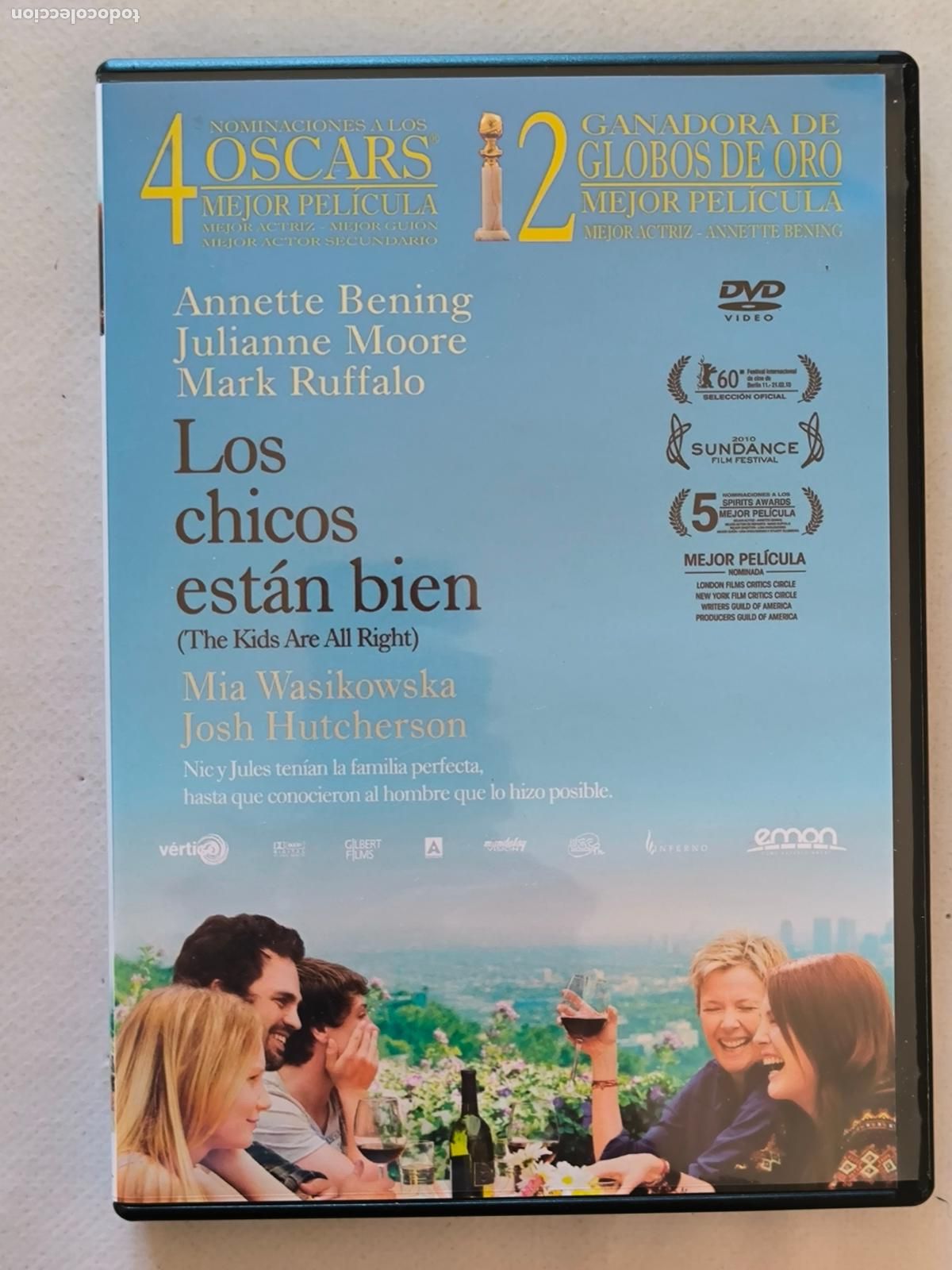 Cine: DVD LOS CHICOS ESTAN BIEN - ANNETTE BENING (EB)