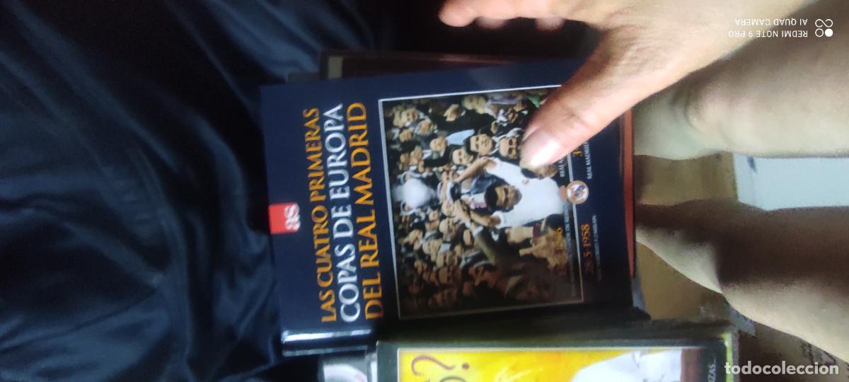 Cine: Las cuatro primeras copas de Europa del Real Madrid. Pel&iacute;cula/ DVD.