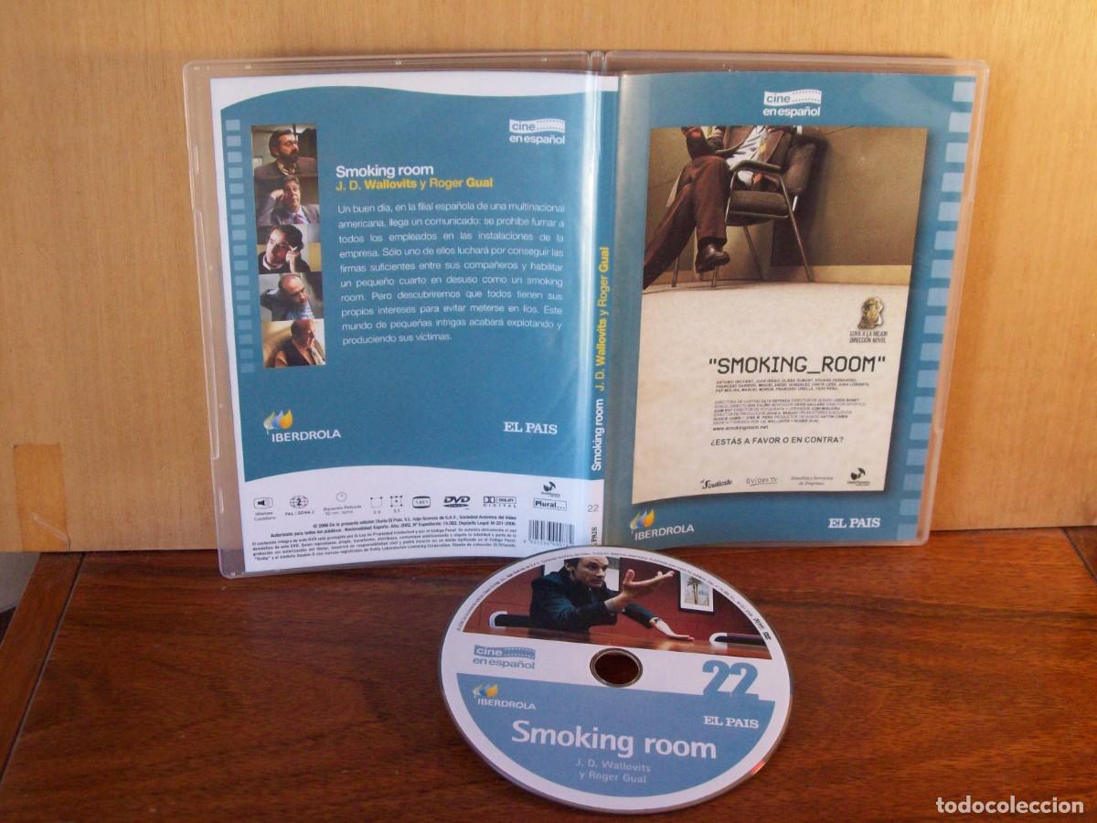Cine: SMOKING_ROOM - ANTONIO DECHENT - JUAN DIEGO -ULISES DUMON - DVD CAJA FINA EL PAIS