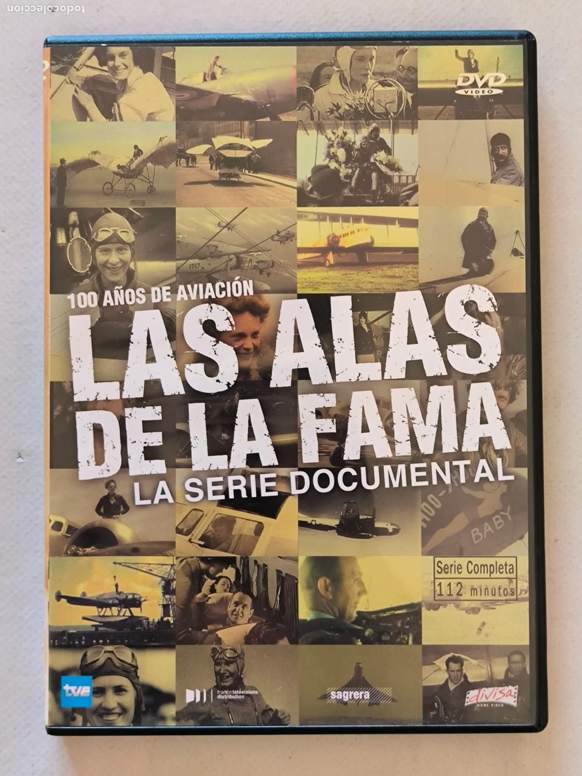 Cine: DVD LAS ALAS DE LA FAMA - LA SERIE DOCUMENTAL (EC)