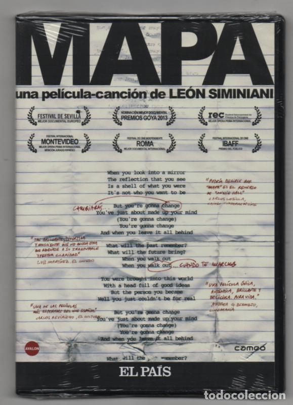 Cine: Mapa. DVD. Le&oacute;n Siminiani. Precintado. Estuche delgado con 2 discos. El Pa&iacute;s