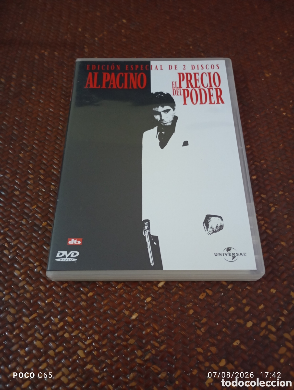 Cine: El precio del poder 2 DVD como nuevo