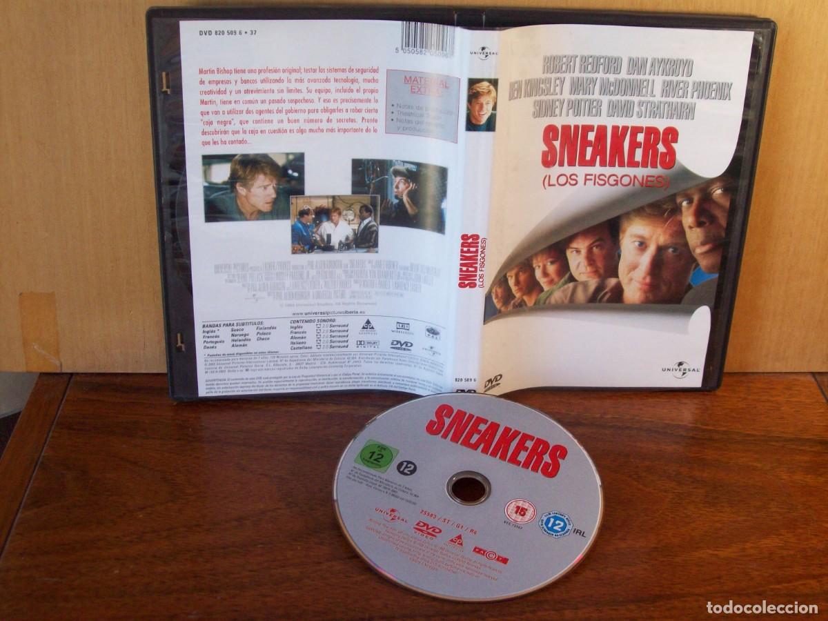 Cine: SNEAKERS (LOS FISGONES) - ROBERT REDFORD - SIDNEY POITIER - DAN AYKROYO - MARY MCDONNELL - DVD