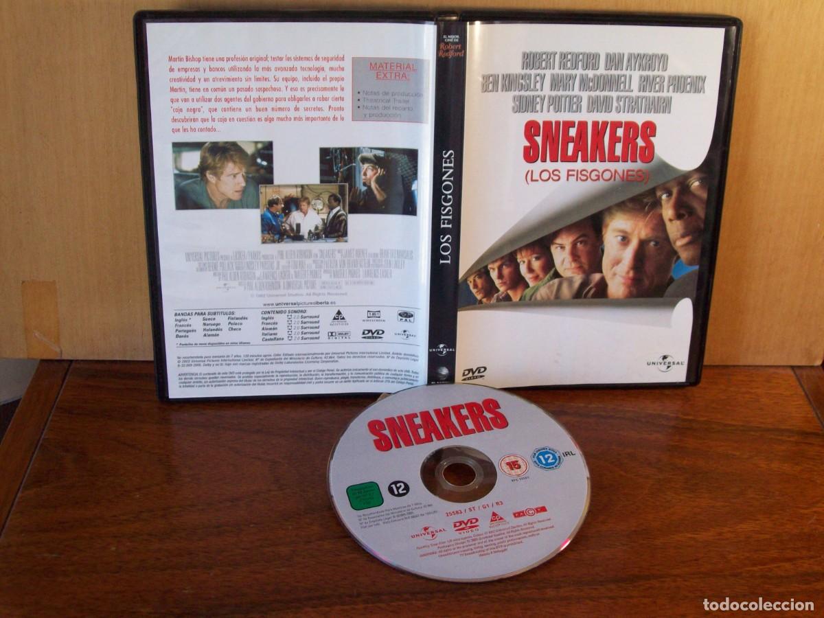 Cine: SNEAKERS (LOS FISGONES) ROBERT REDFORD - DAN AYKROYD - MARY MCDONNELL - DVD