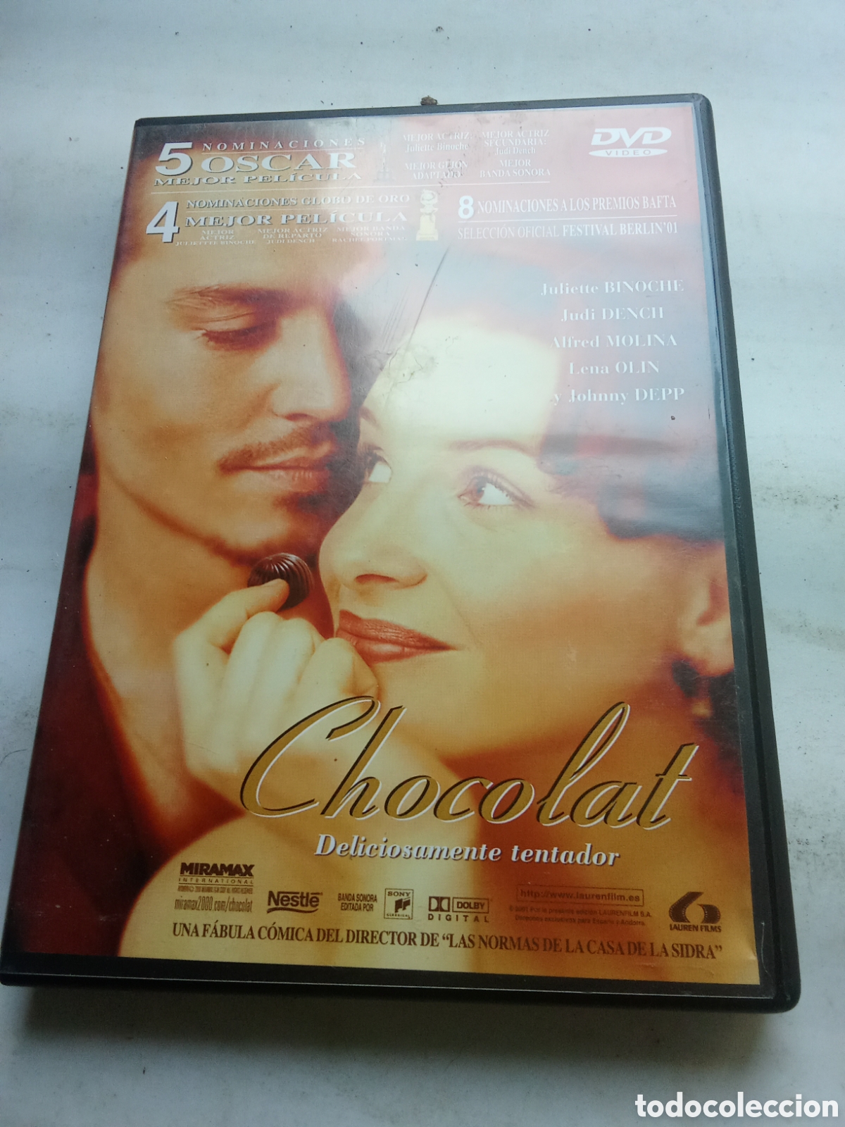 Cine: CHOCOLAT JULIETTE VINOCHE 2 DVD