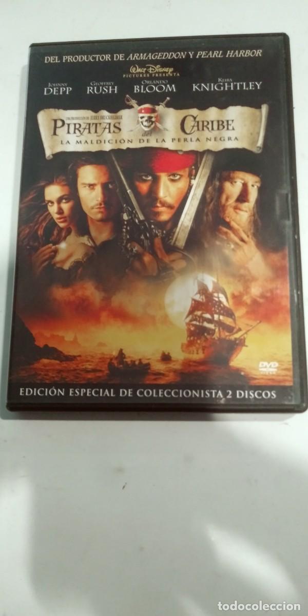 Cine: Piratas del Caribe La maldici&oacute;n de la Perla Negra Gore Verbinski Edici&oacute;n especial del coleccionista.