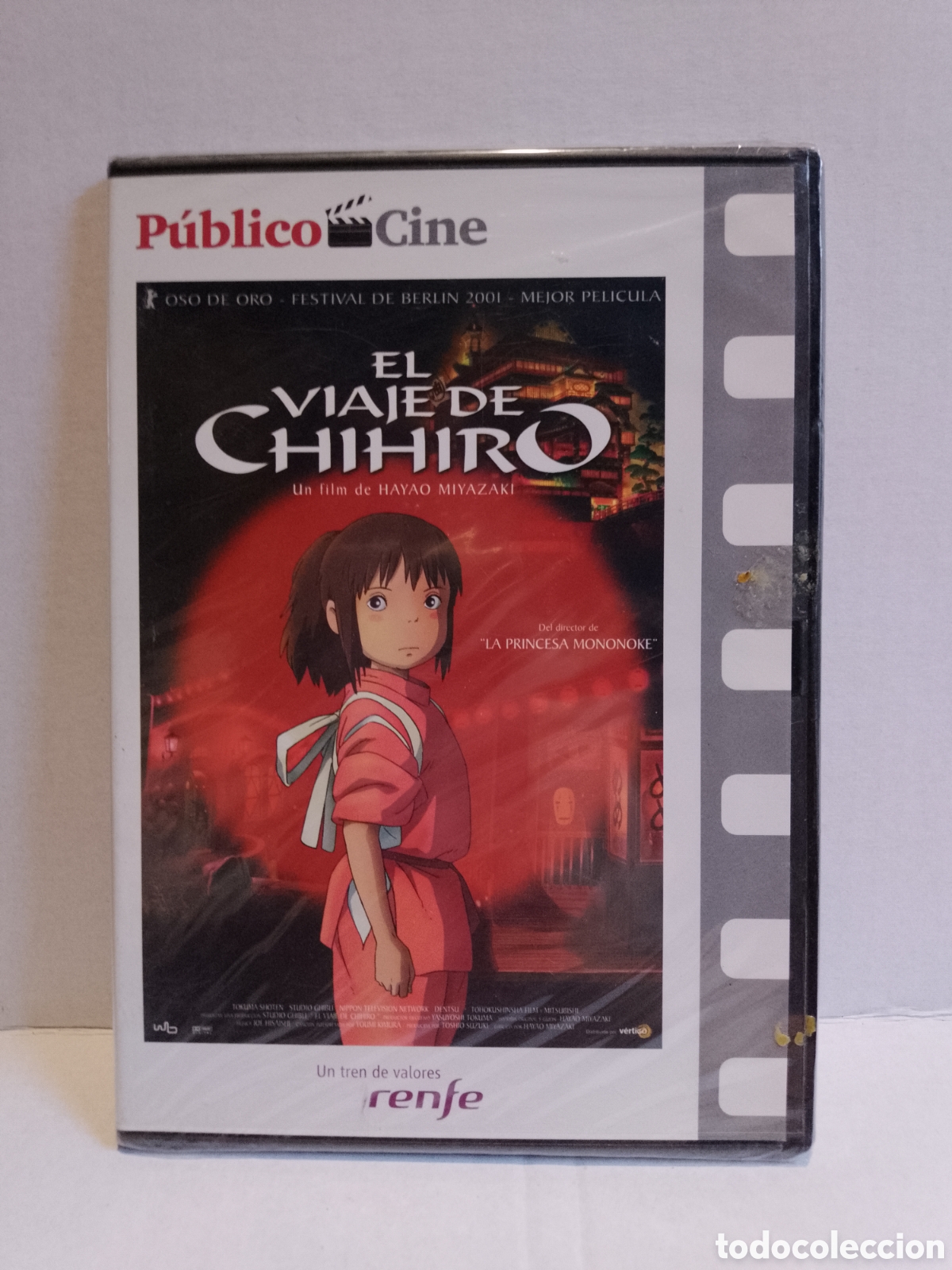 Kino: EL VIAJE DE CHIHIRO - DVD SLIM NUEVO PRECINTADO