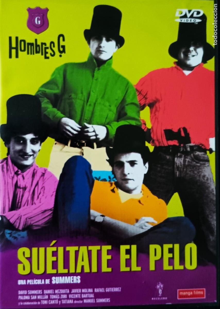 Cine: HOMBRES G. EN SUELTATE EL PELO. CINE EN DVD DE COLECCION.