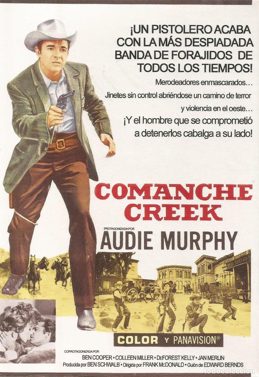 Cine: Comanche creek (1963) - Ben Cooper Colleen Miller Jan Merlin - Director: Frank McDonald - DVD Nuevo