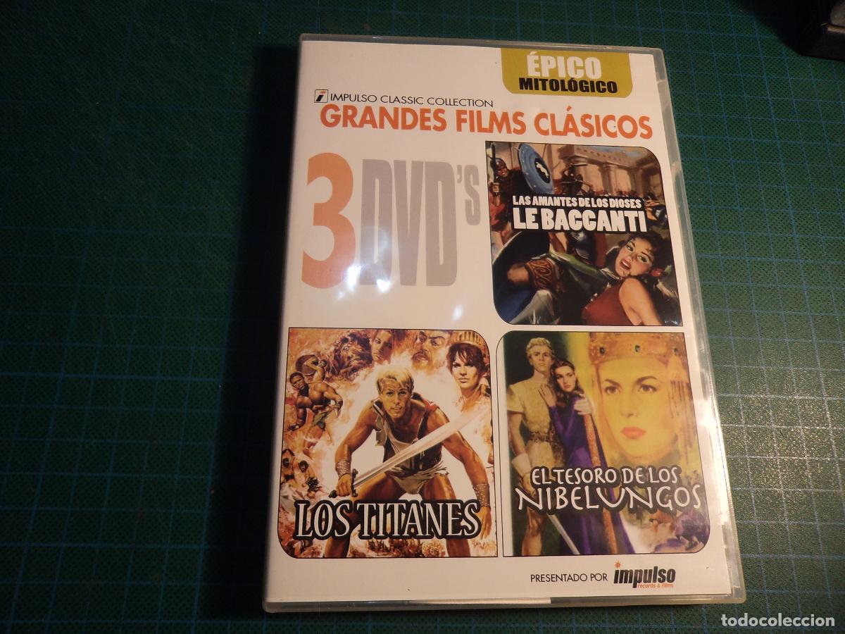 Cine: Los titanes. Le vacanti. El tesoro de los nivelungos. (P-63)