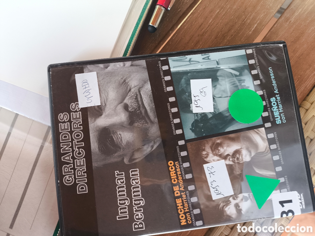 Cine: DVD de grandes directores.ingmar bergman.lote.I.n.0731