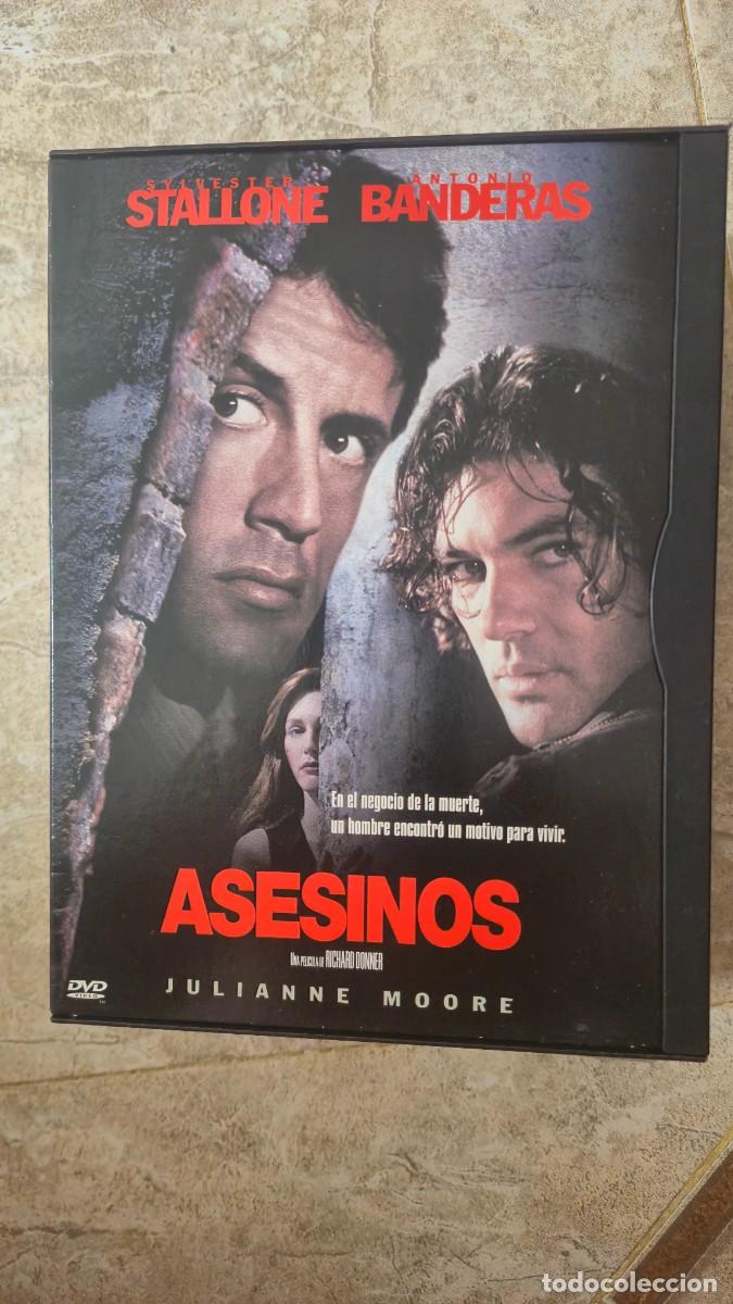 Cine: Asesinos, dvd Richard Donner Sylvester Stallone Antonio Banderas Julianne Moore