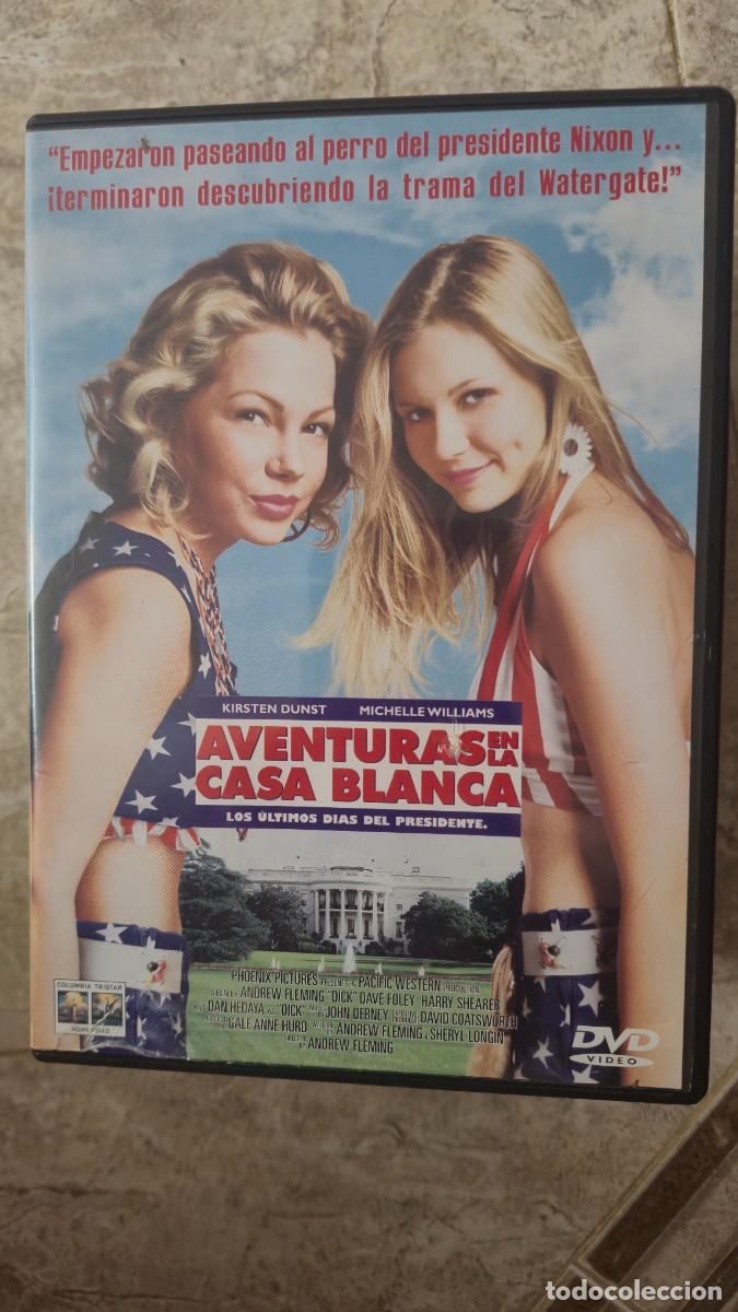Cine: Aventuras en la Casa Blanca, dvd Andrew Fleming Kirsten Dunst Michelle Williams Dan Hedaya