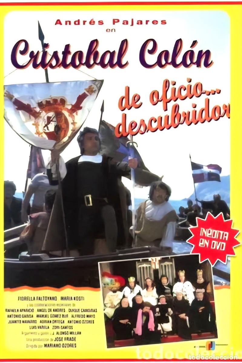 Cine: DVD CRISTOBAL COLON DE OFICIO DESCUBRIDOR (descatalogado,inevitable c ANDRES PAJARES,JUANITO NAVARRO