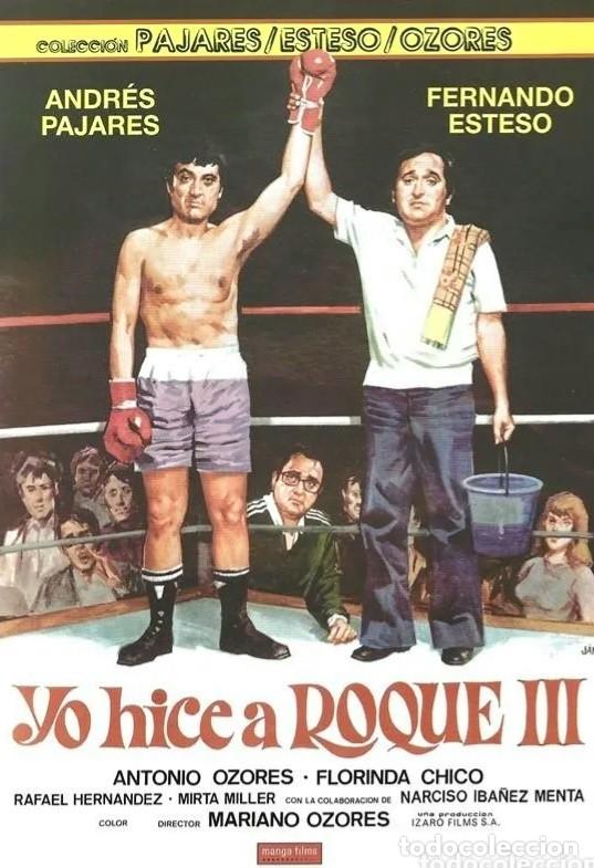 Cine: Dvd YO HICE A ROQUE III (descatalogado con ANDR&Eacute;S PAJARES & FERNANDO ESTESO)