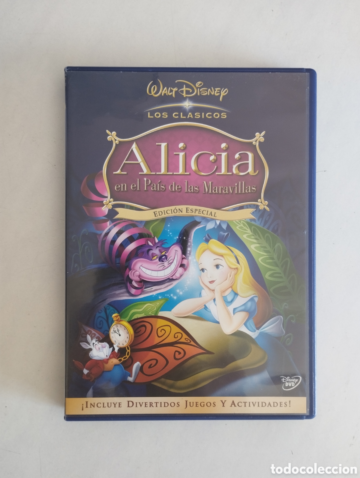 Cine: PELICULA DVD ALICIA EN EL PAIS DE LAS MARAVILLAS WALT DISNEY