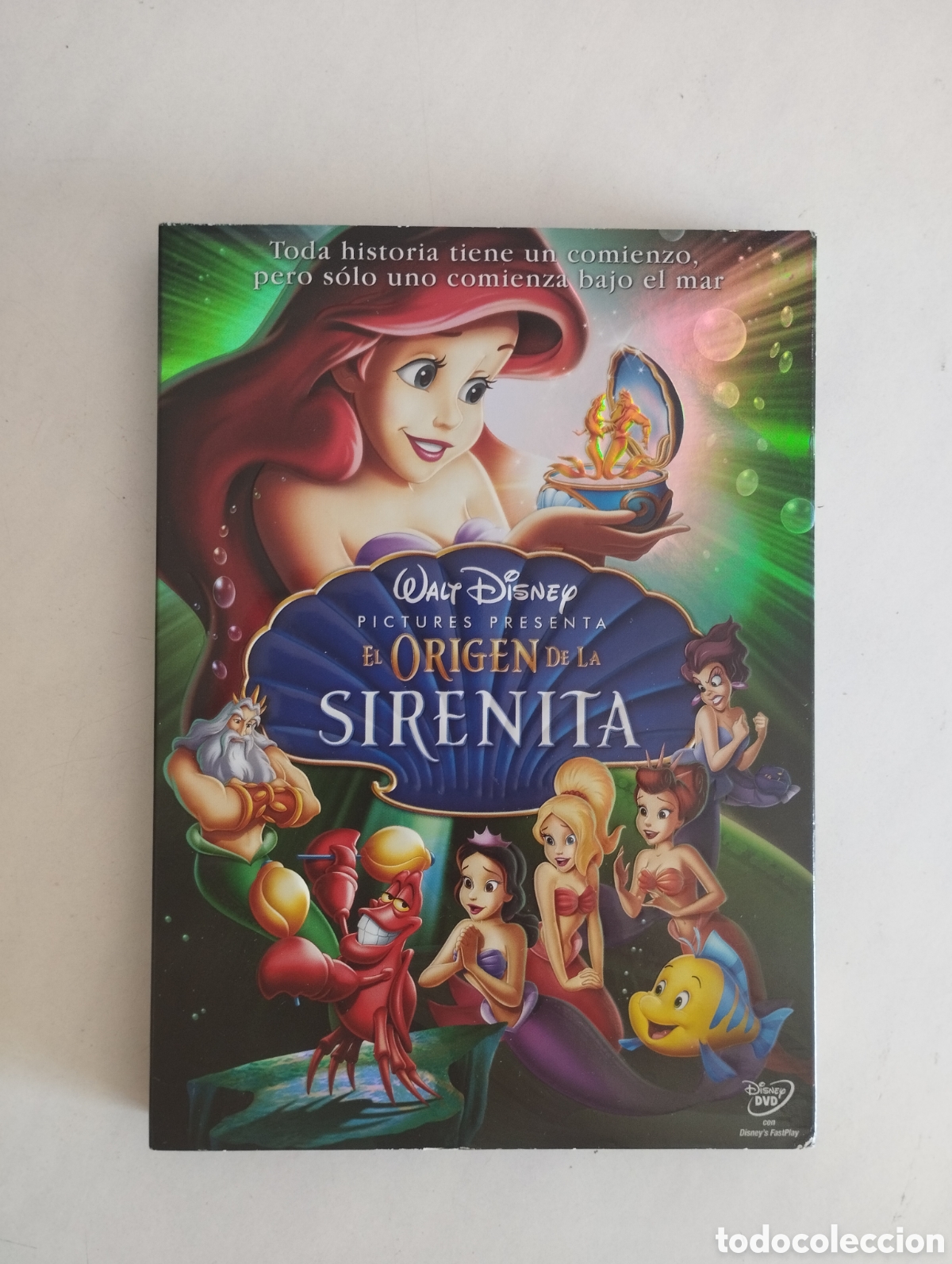 Cine: PELICULA DVD EL ORIGEN DE LA SIRENITA WALT DISNEY