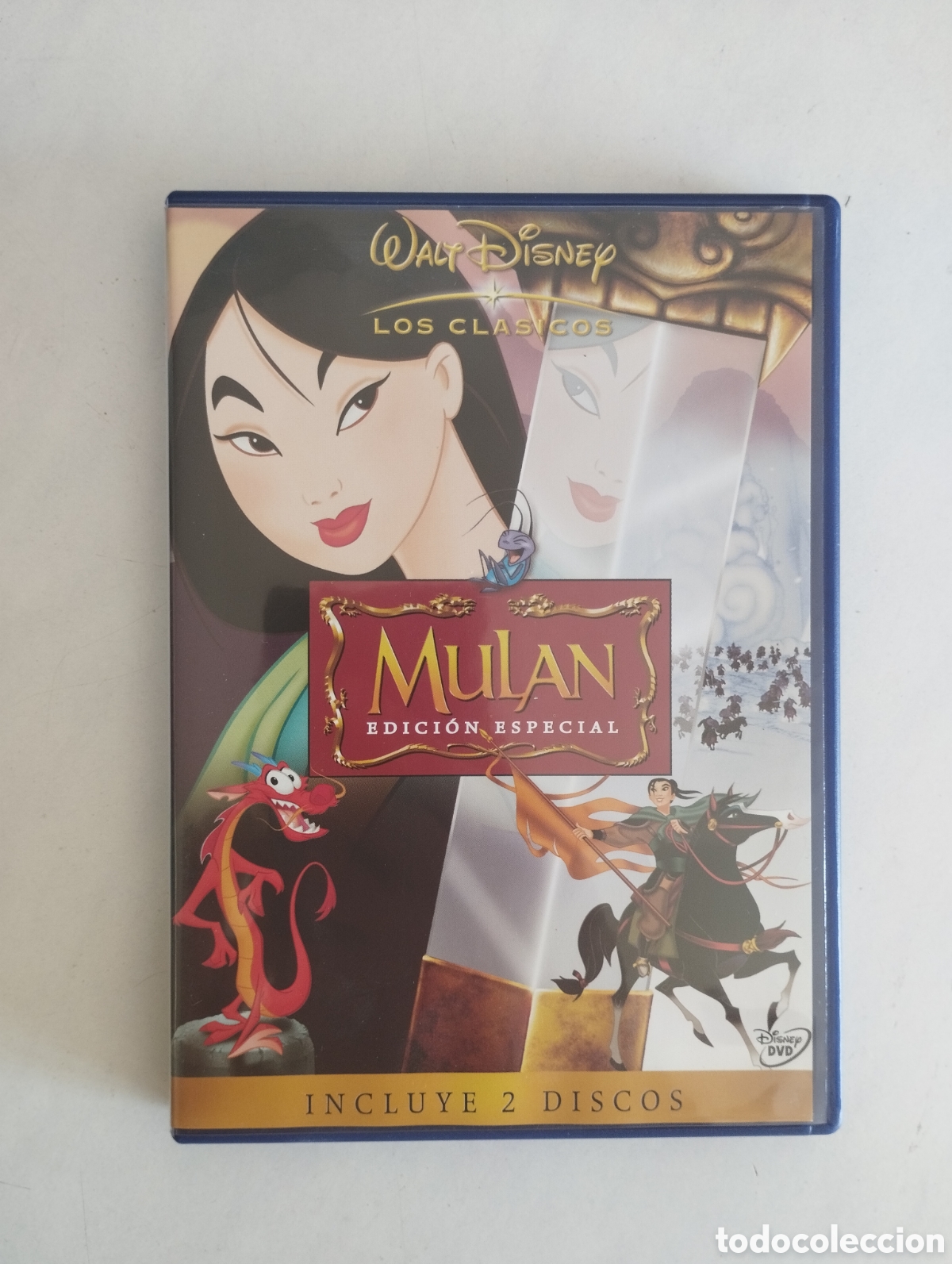 Cine: PELICULA DVD MULAN (EDICI&Oacute;N ESPECIAL 2 DISCOS) WALT DISNEY