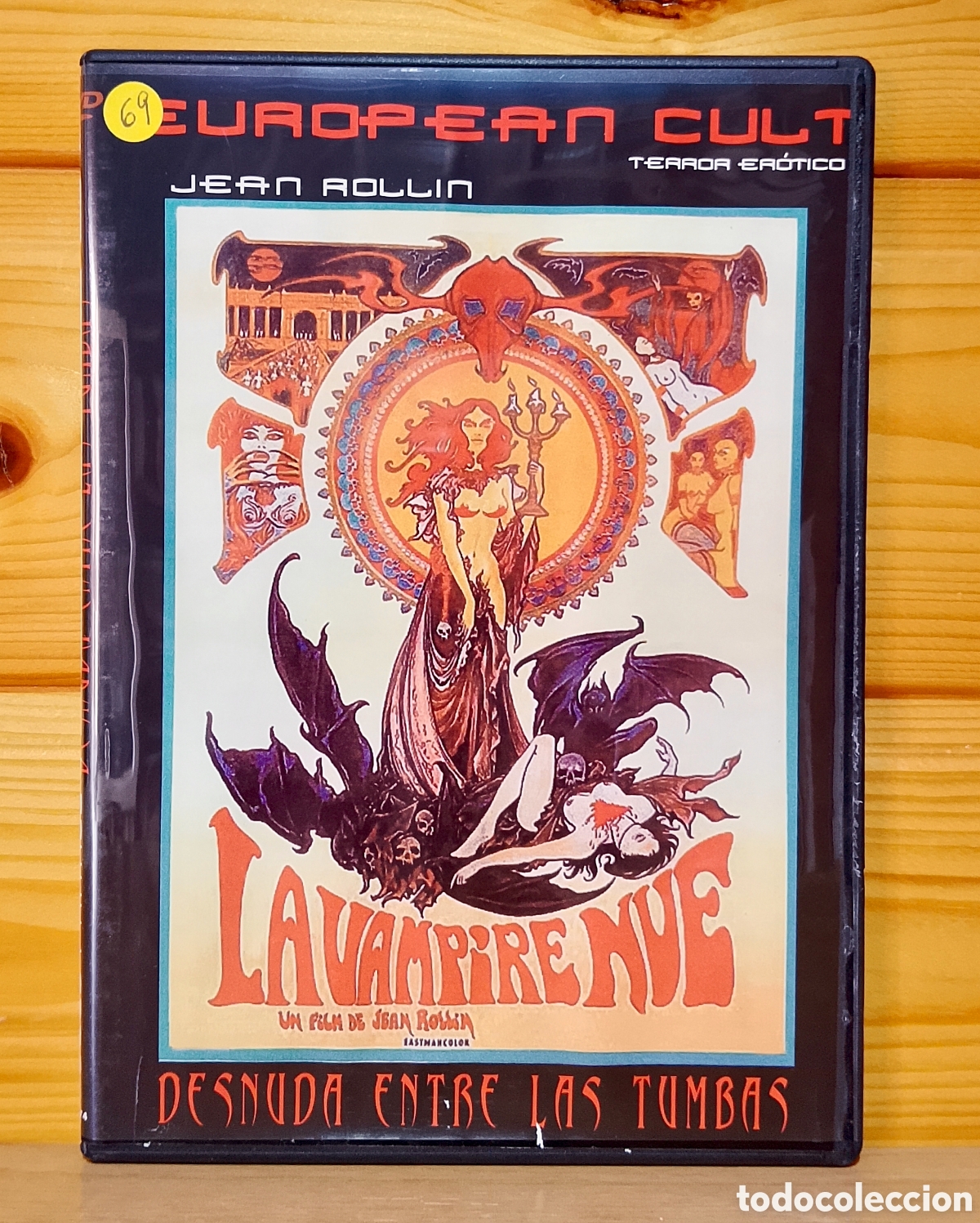 Cine: DVD La Vampire Nue Jean Rollin