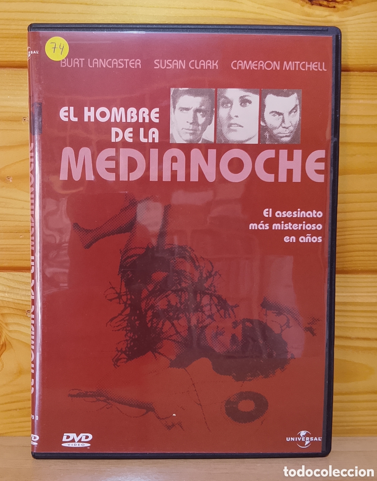 Cine: DVD El Hombre de la Medianoche Burt Lancaster