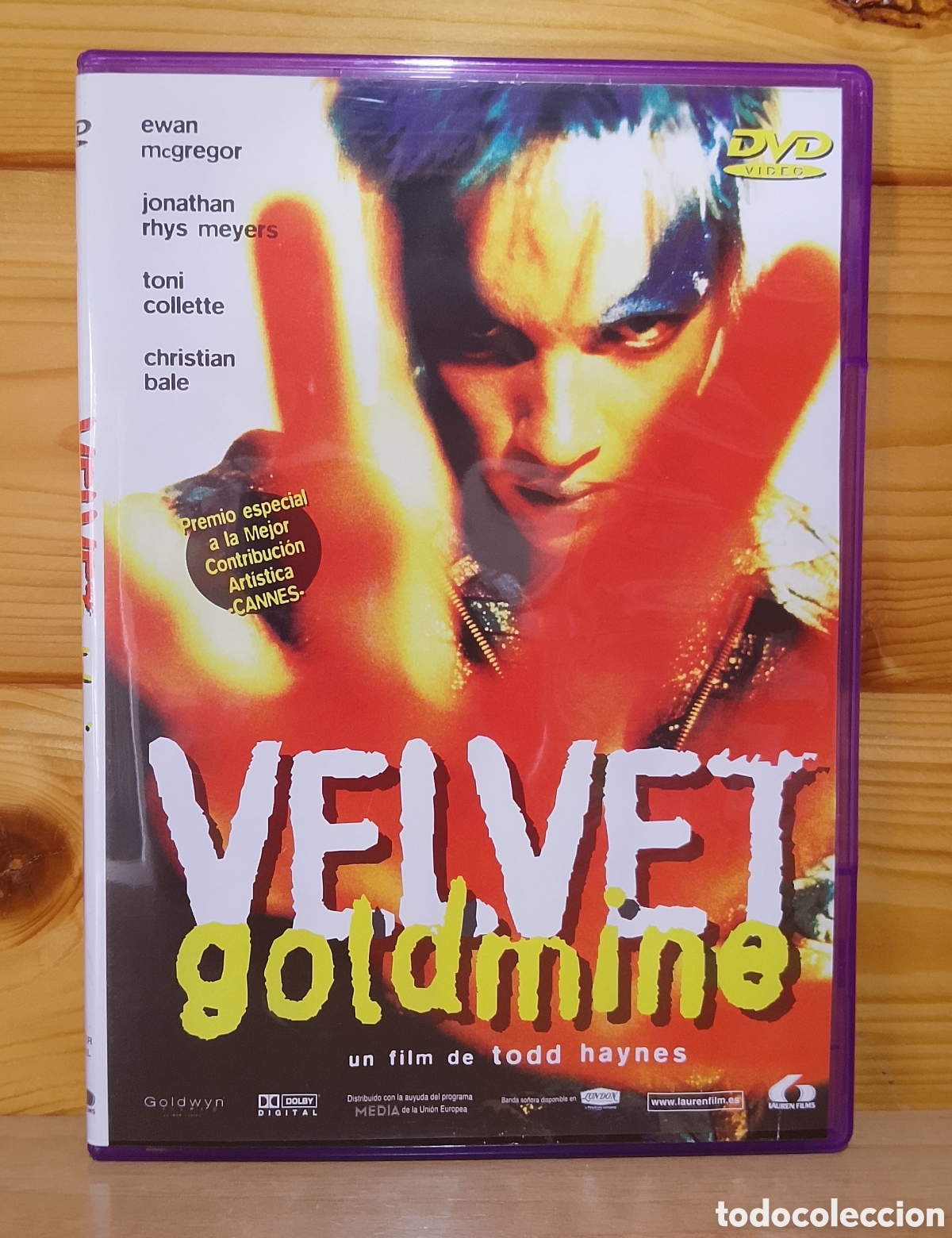 Cine: DVD Velvet Goldmine Evan Mcgregor Cristian Bale