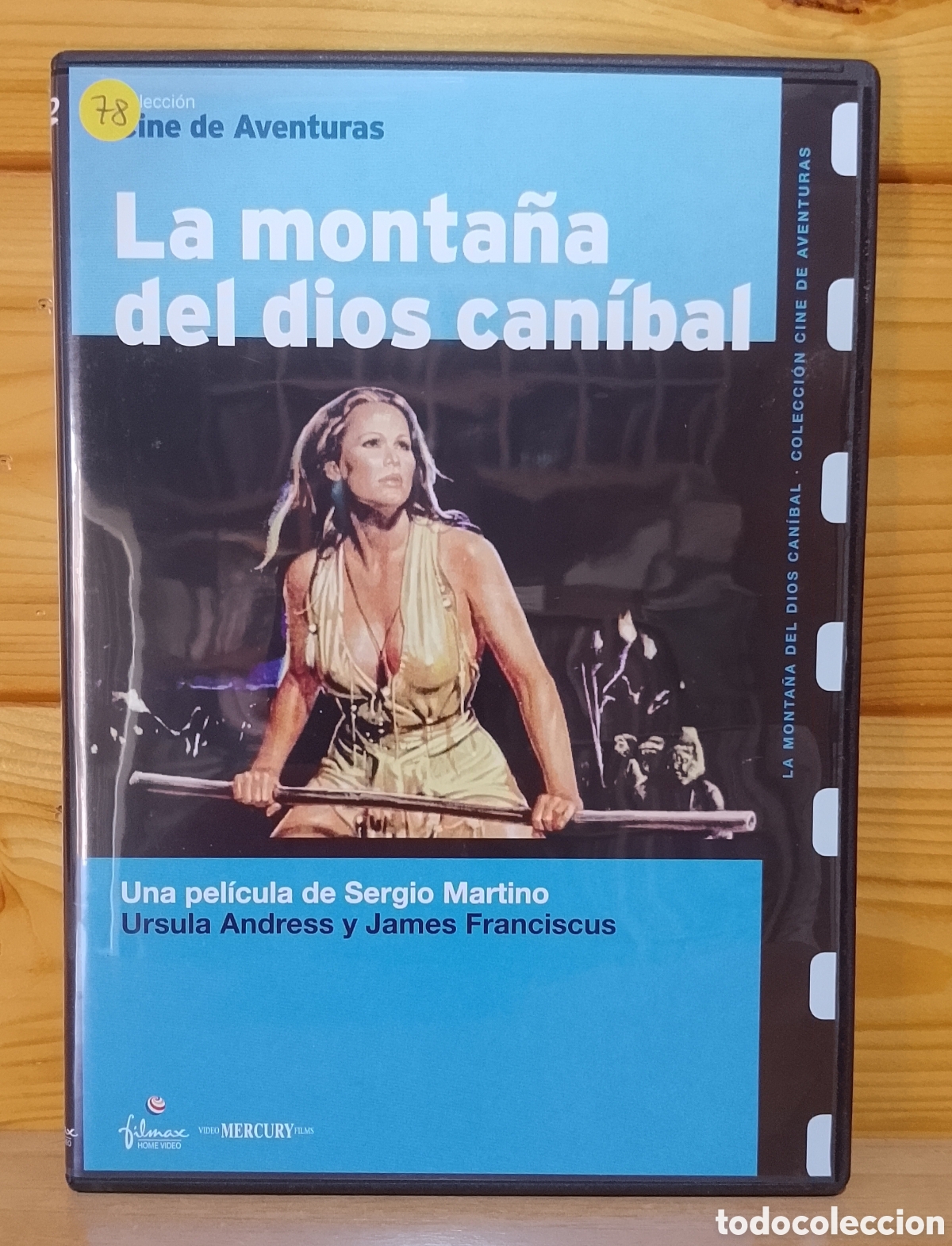 Cine: DVD La Monta&ntilde;a del Dios Can&iacute;bal &Uacute;rsula Andress