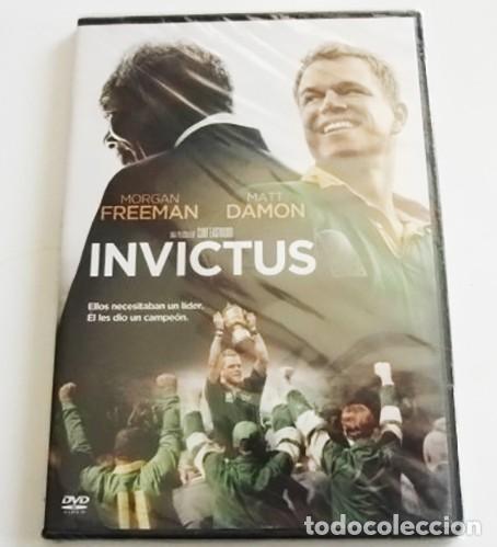 Cine: INVICTUS DVD PRECINTADO PEL&Iacute;CULA HECHO REAL MORGAN FREEMAN DAMON CLINT EASTWOOD RUGBY DEPORTE &Aacute;FRICA