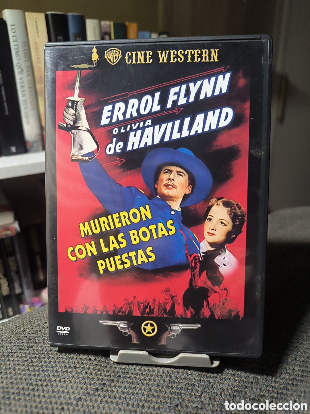 Cine: Murieron con las botas puestas (DVD )