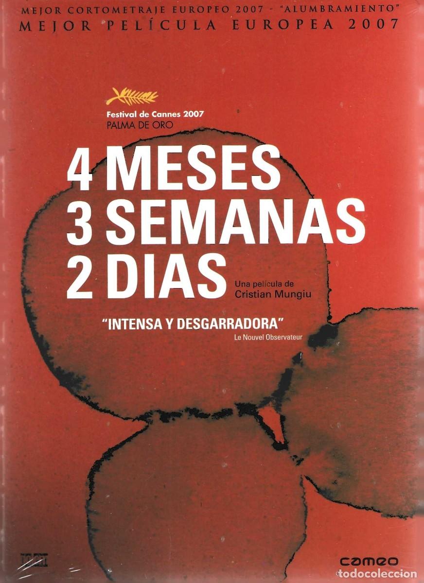 Cine: 4 MESES 3 SEMANAS 2 D&Iacute;AS (PRECINTADO)