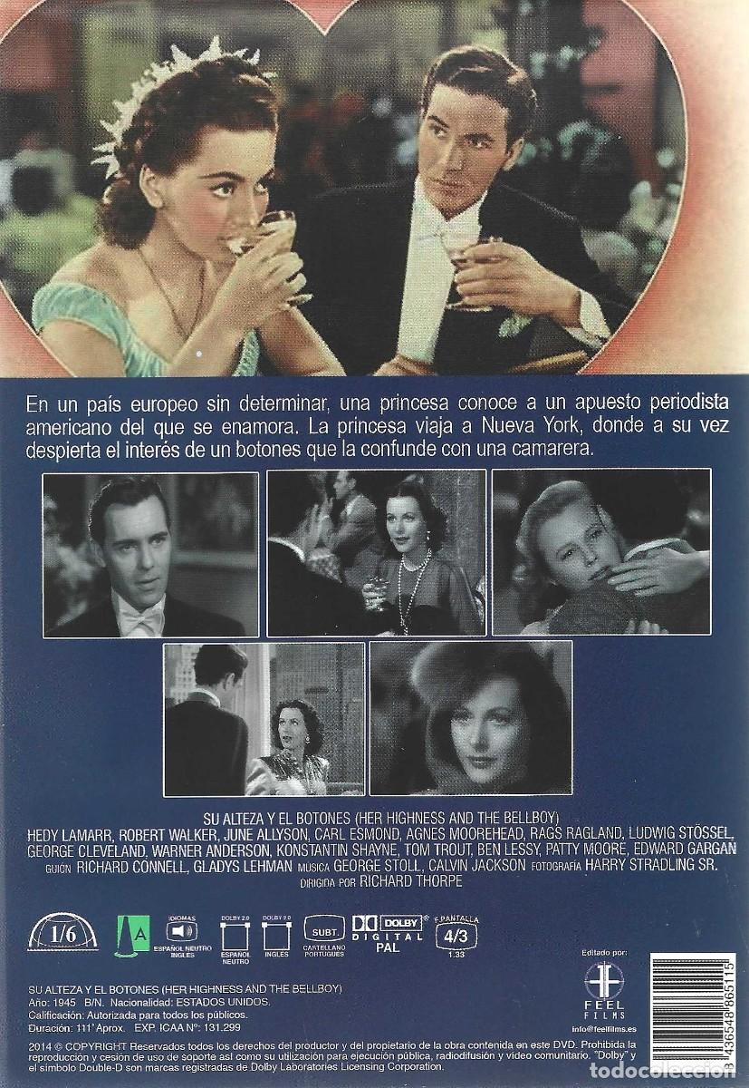 Cine: SU ALTEZA Y EL BOTONES ROBERT WALKER - Foto 2