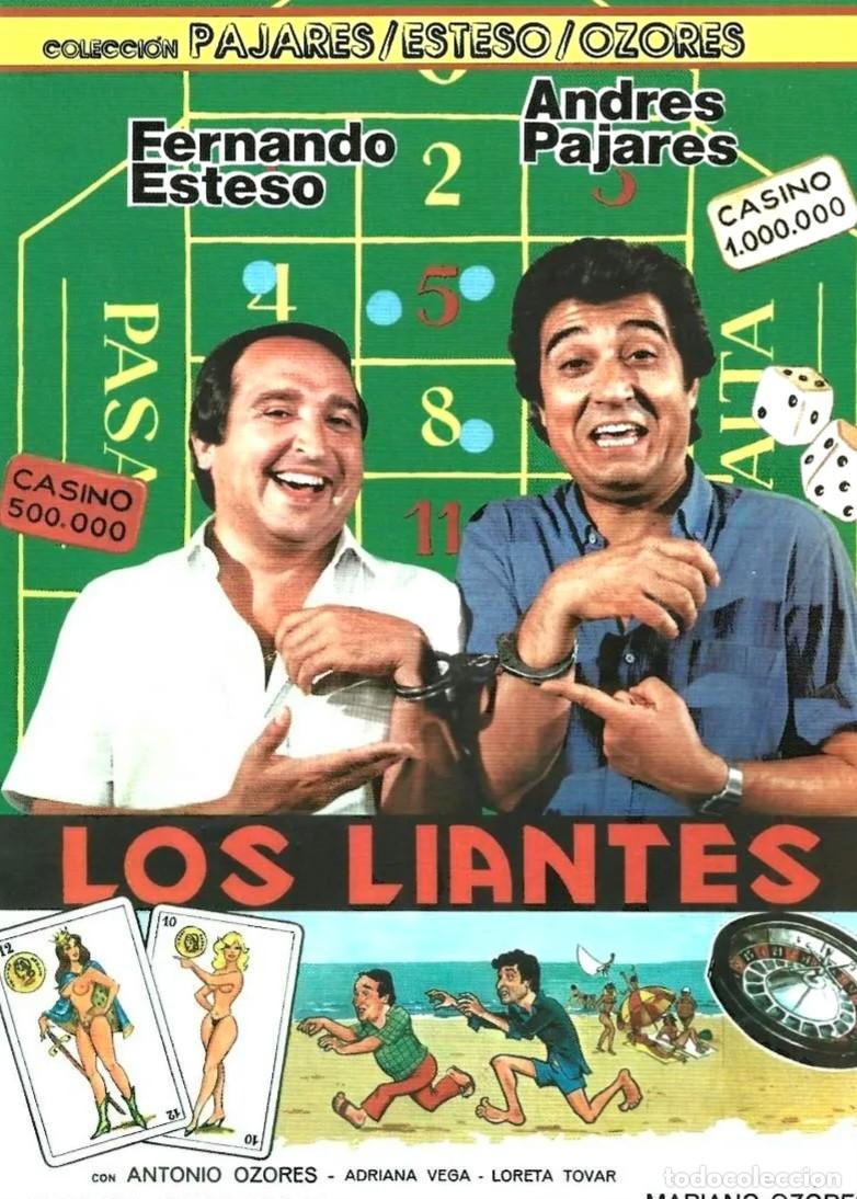 Cine: Dvd LOS LIANTES (descatalogado con ANDR&Eacute;S PAJARES & FERNANDO ESTESO))