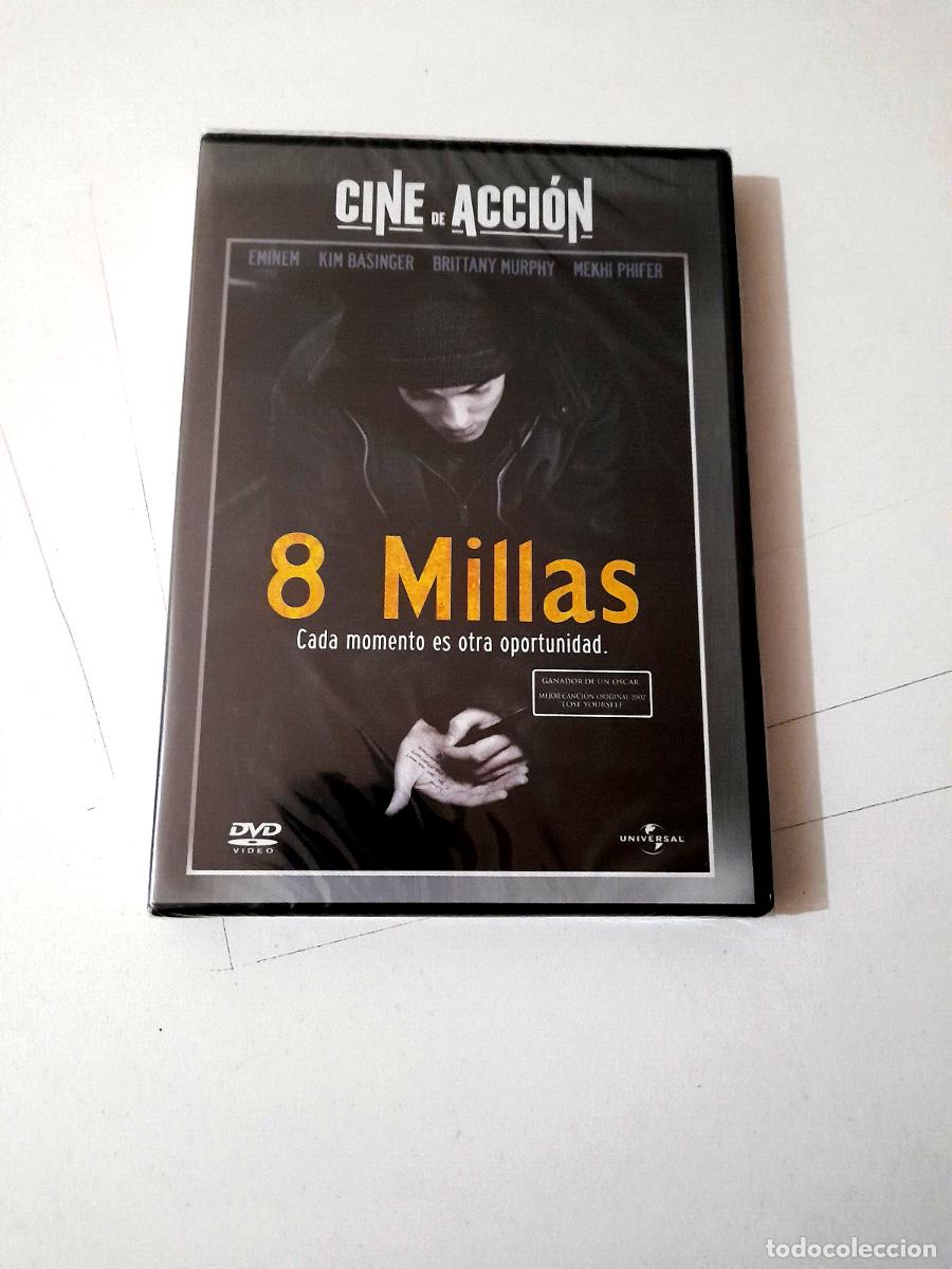 Cine: DVD &rdquo;8 MILLAS&rdquo; PRECINTADO SEALED CURTIS HANSON EMINEM KIM BASINGER BRITTANY MURP