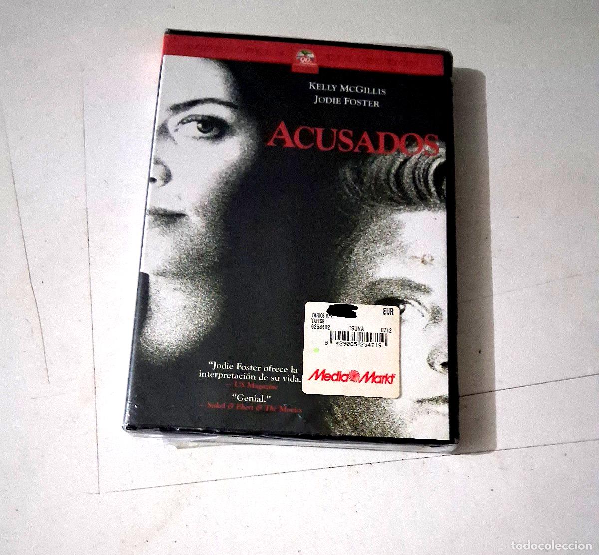 Cine: DVD &rdquo;ACUSADOS&rdquo; PRECINTADO JONATHAN KAPLAN KELLY McGILLIS JODIE FOSTER BRAD FIEDE
