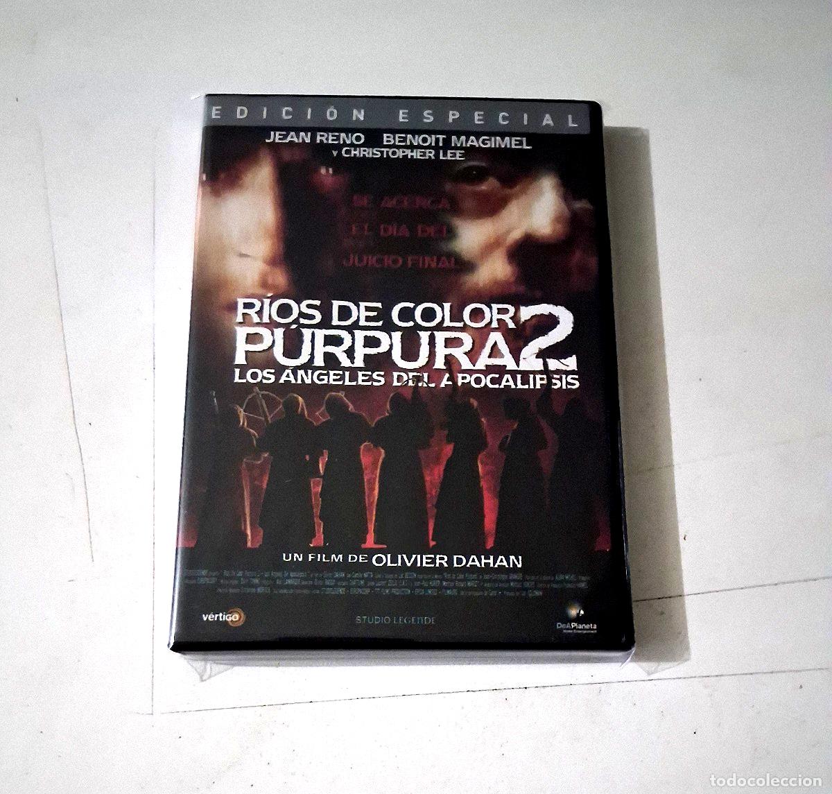 Cine: DVD &rdquo;LOS RIOS DE COLOR PURPURA 2 LOS ANGELES DEL APOCALIPSIS&rdquo; 2DVD EDICION ESPEC