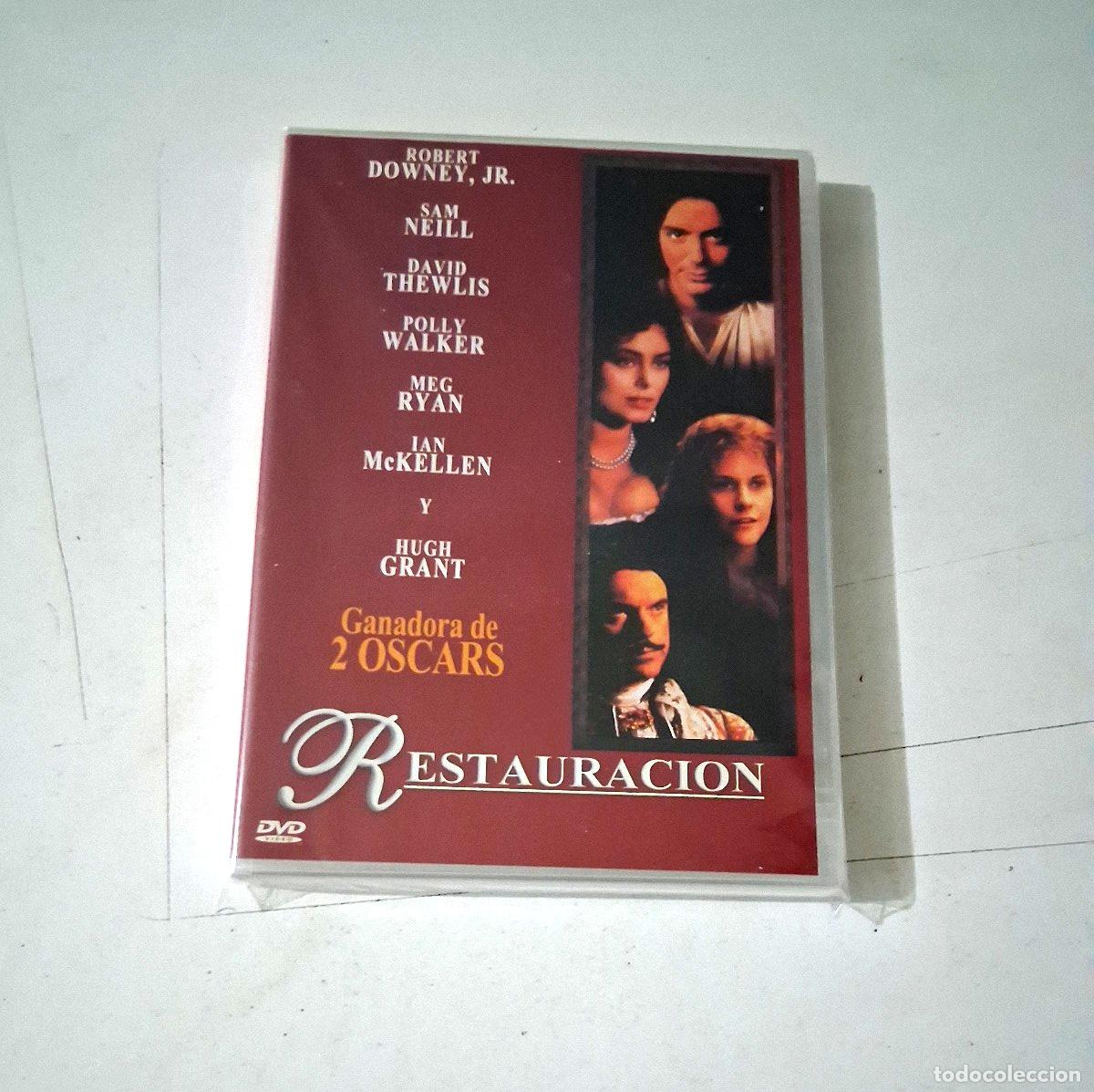 Cine: DVD &rdquo;RESTAURACION&rdquo; ROBERT DOWNEY JR SAM NEILL MEG RYAN HIGH GRANT IAN MCKELLEN