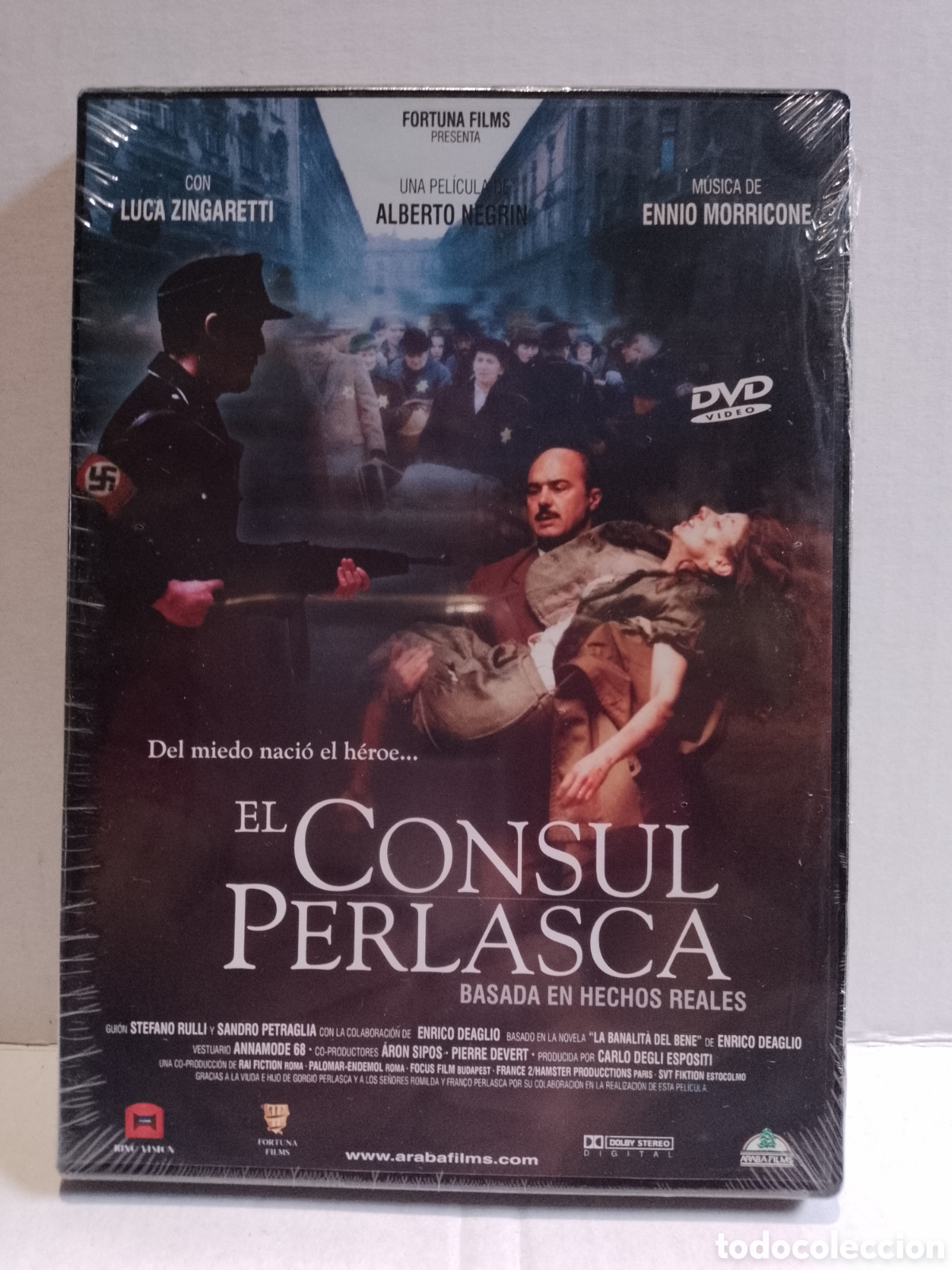 Cine: EL CONSUL PERLASCA - DVD NUEVO PRECINTADO