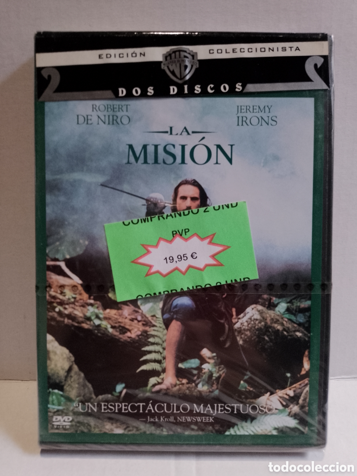 Cine: LA MISION - EDICION ESPECIAL- 2 DVD NUEVO PRECINTADO