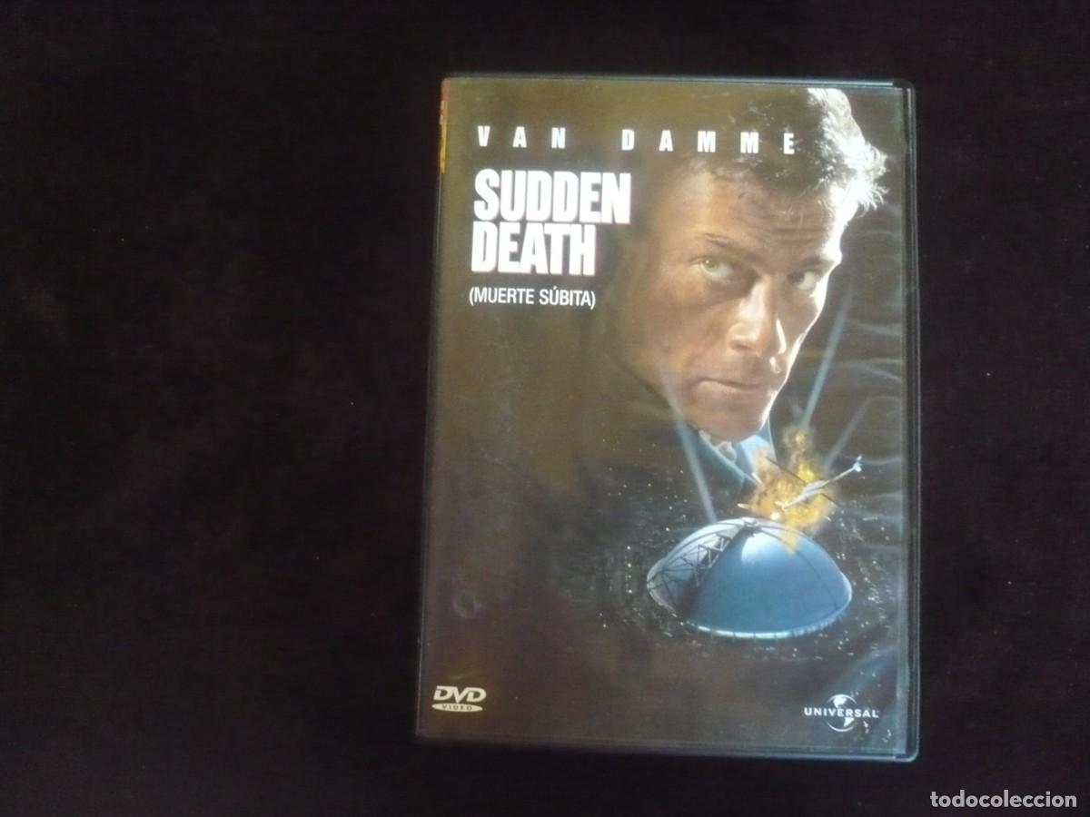 Cine: sudden death - muerte subita - van damme - dvd casi como nuevo