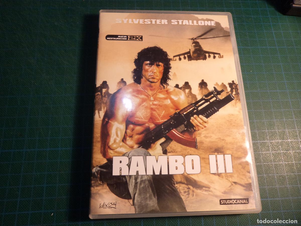 Cine: Rambo III. Pel&iacute;cula en DVD. (P-63)