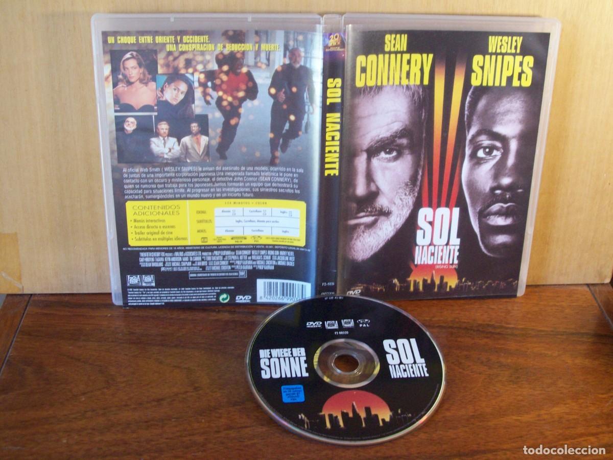 Cine: SOL NACIENTE - SEAN CONNERY - WESLEY SNIPES - SISING SUN - HARVEY KEITEL - DVD