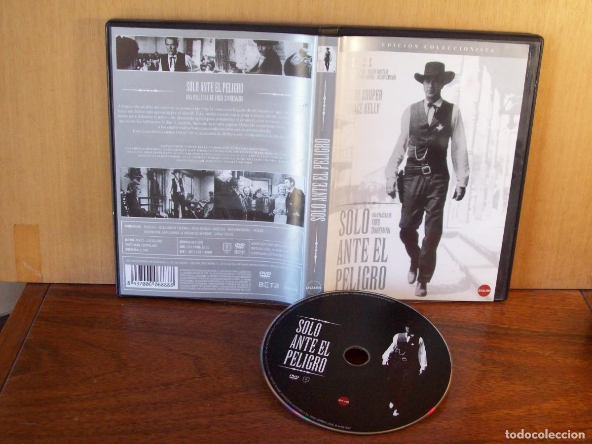 Cin&eacute;ma: SOLO ANTE EL PELIGRO - GARY COOPER - GRACE KELLY - DVD EDICION COLECCIONISTA EN BLANCO Y NEGRO