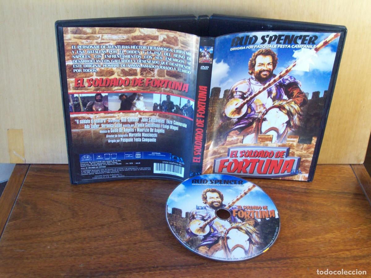 Cine: EL SOLDADO DE FORTUNA - BUD SPENCER - JOHN CASSAVATES - ENZO CANNAVALE - DVD